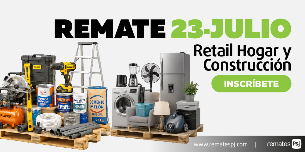 Remates PJ - Remates Online en Chile productos y lotes para remates online