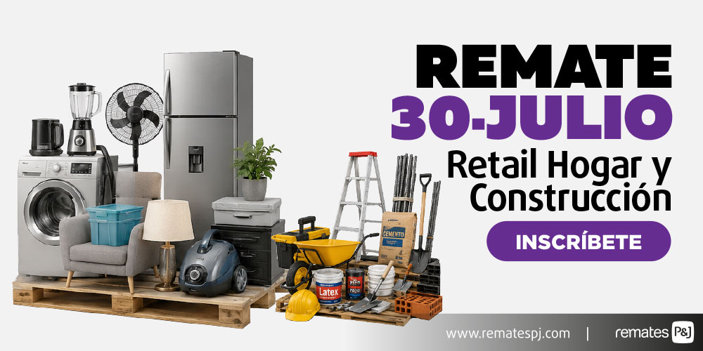 Remates PJ - Remates Online en Chile productos y lotes para remates online